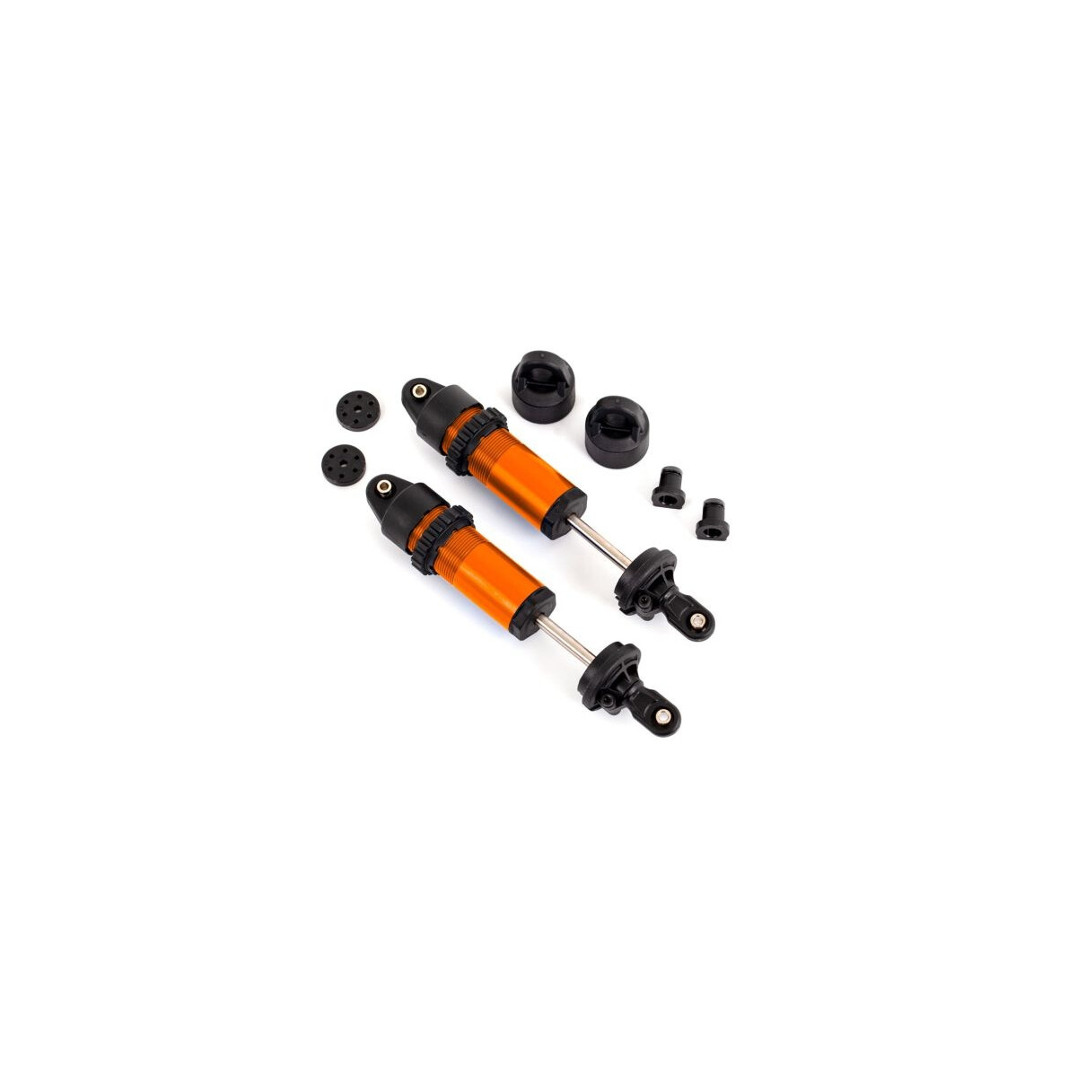 Traxxas GT-Maxx Dämpfer Aluminium orange (2)...