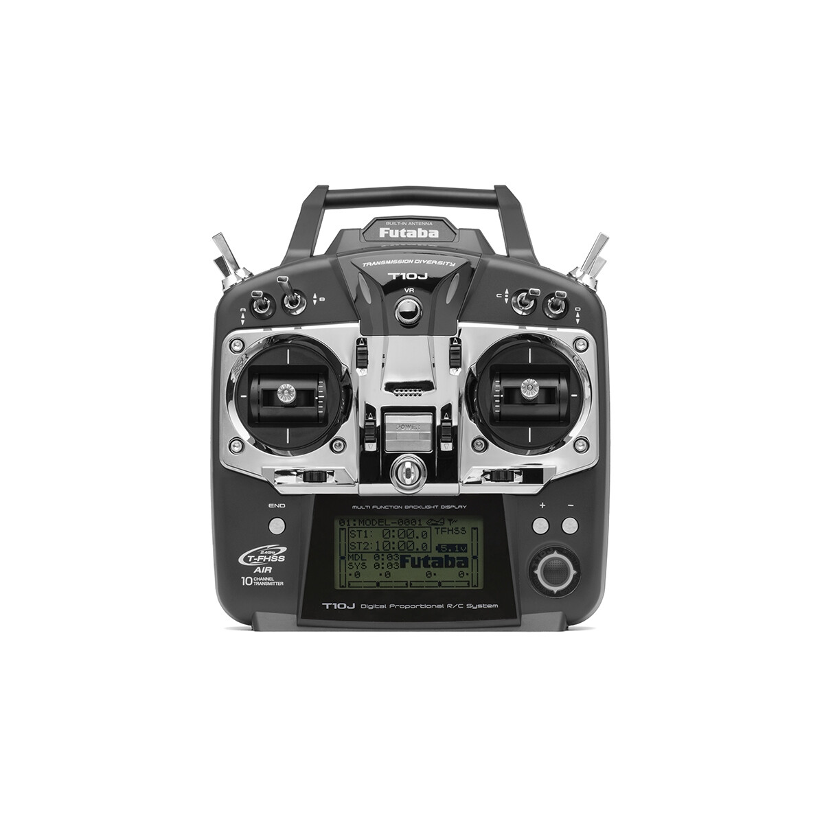 Futaba 10J, RX R3008SB (mode 2) FUT5003086