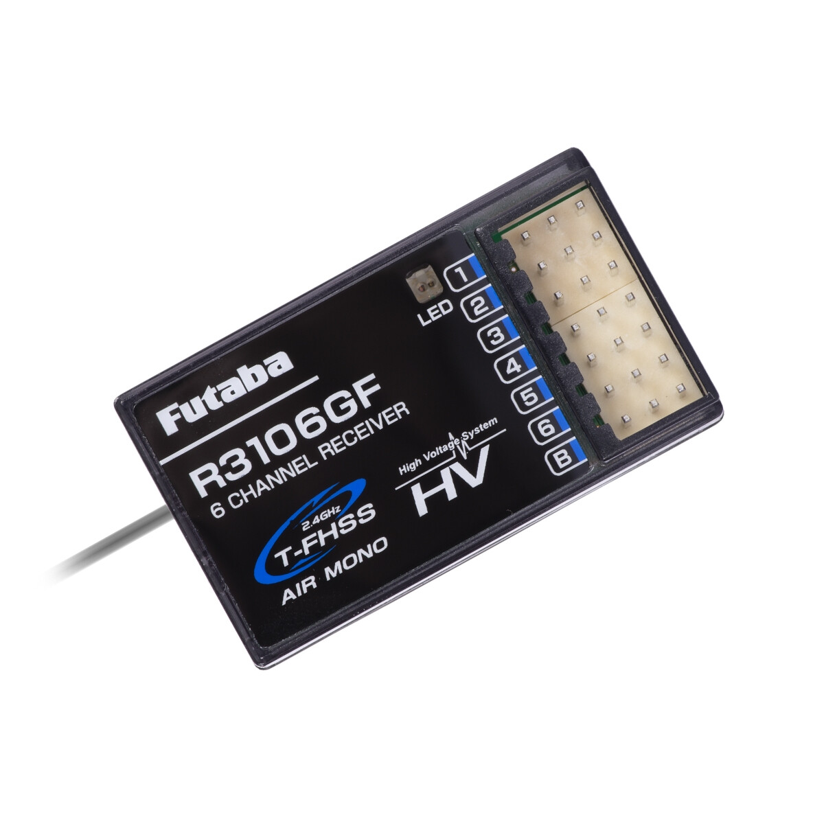 Futaba R3106GF T-FHSS 6ch RX (mono) FUT5102641