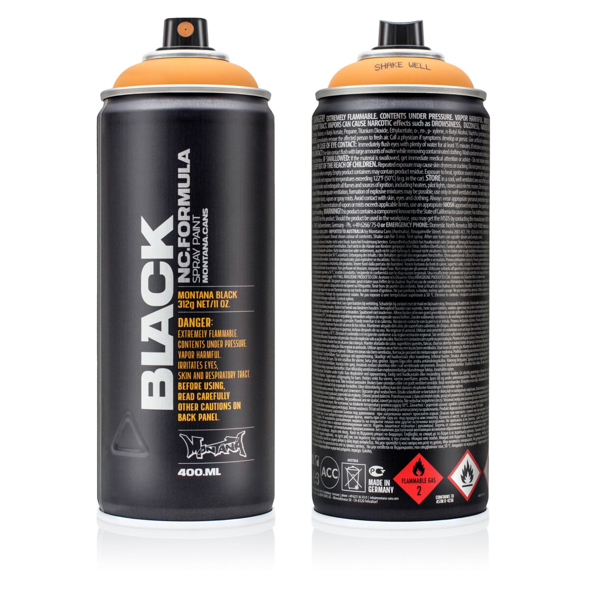 Montana BLACK Outline Silver 400 ml 272080