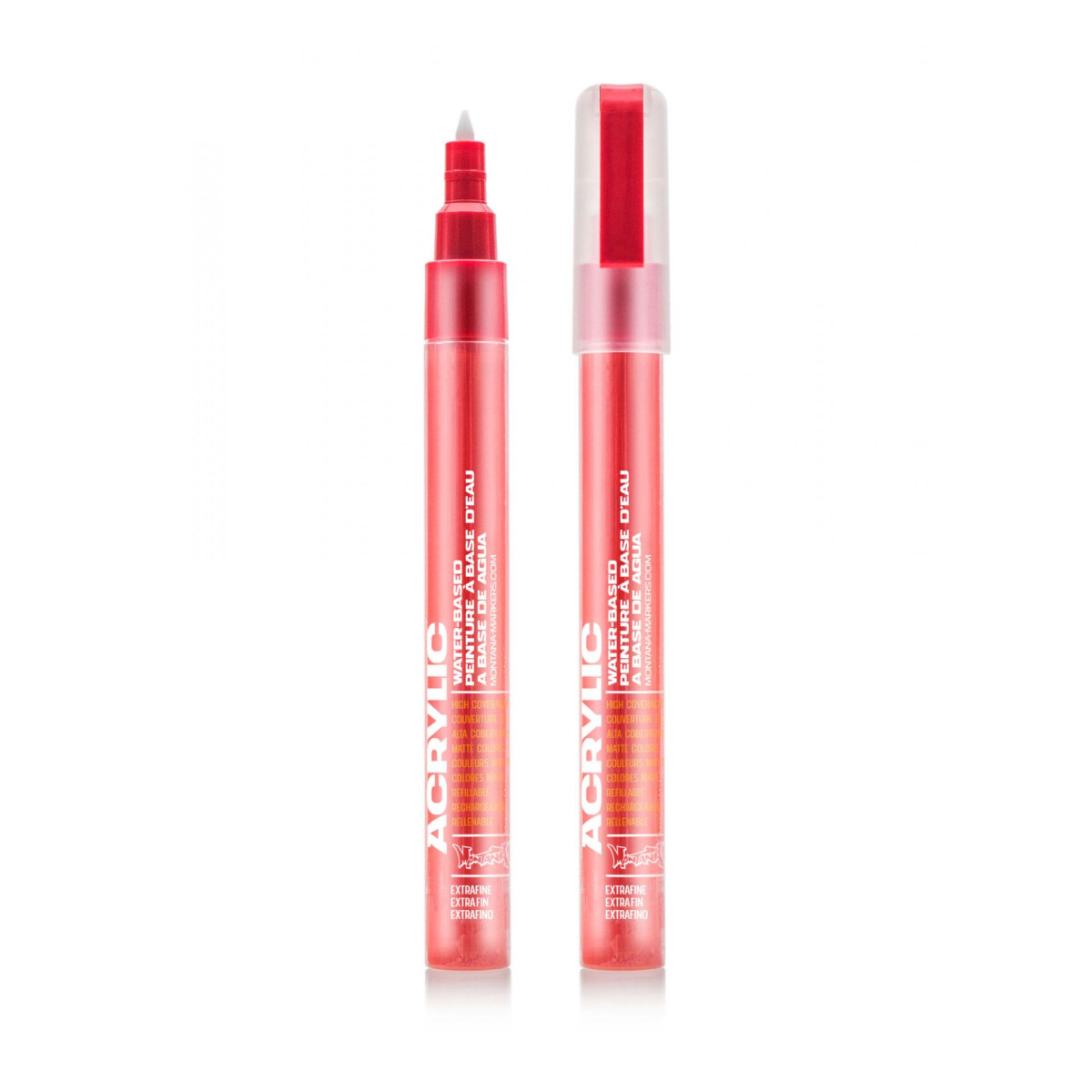 Montana Acryl Marker 0,7mm Silver Matt 0,70 322808