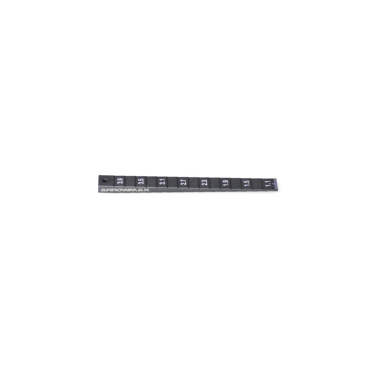 Arrowmax Setting Gauge 1-4MM (0.1MM) For 1/32 Mini 4WD...