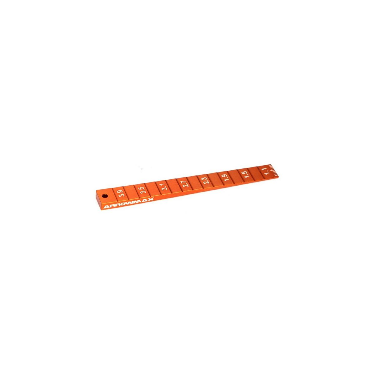 Arrowmax Setting Gauge 1-4MM (0.1MM) For 1/32 Mini 4WD...