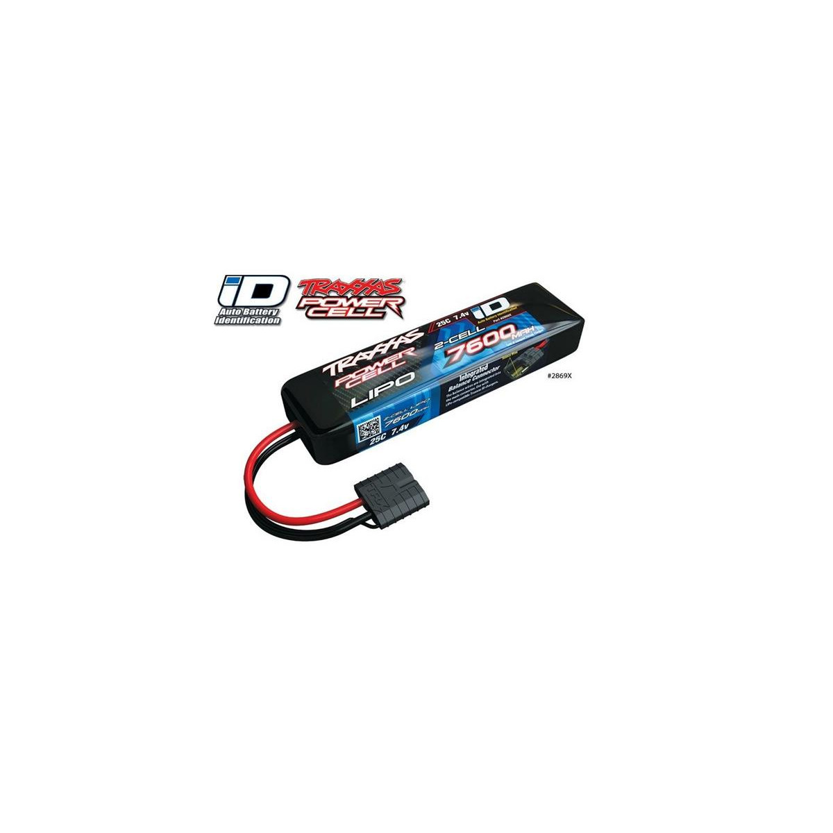 LIPO-AKKU 7,4 V / 7600 MAH / 25C